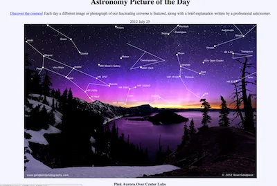NASA Astronomy Picture of the Day source image